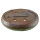 Pot à bonsaï 48x35,5x10cm vert mer ovale en grès émaillé